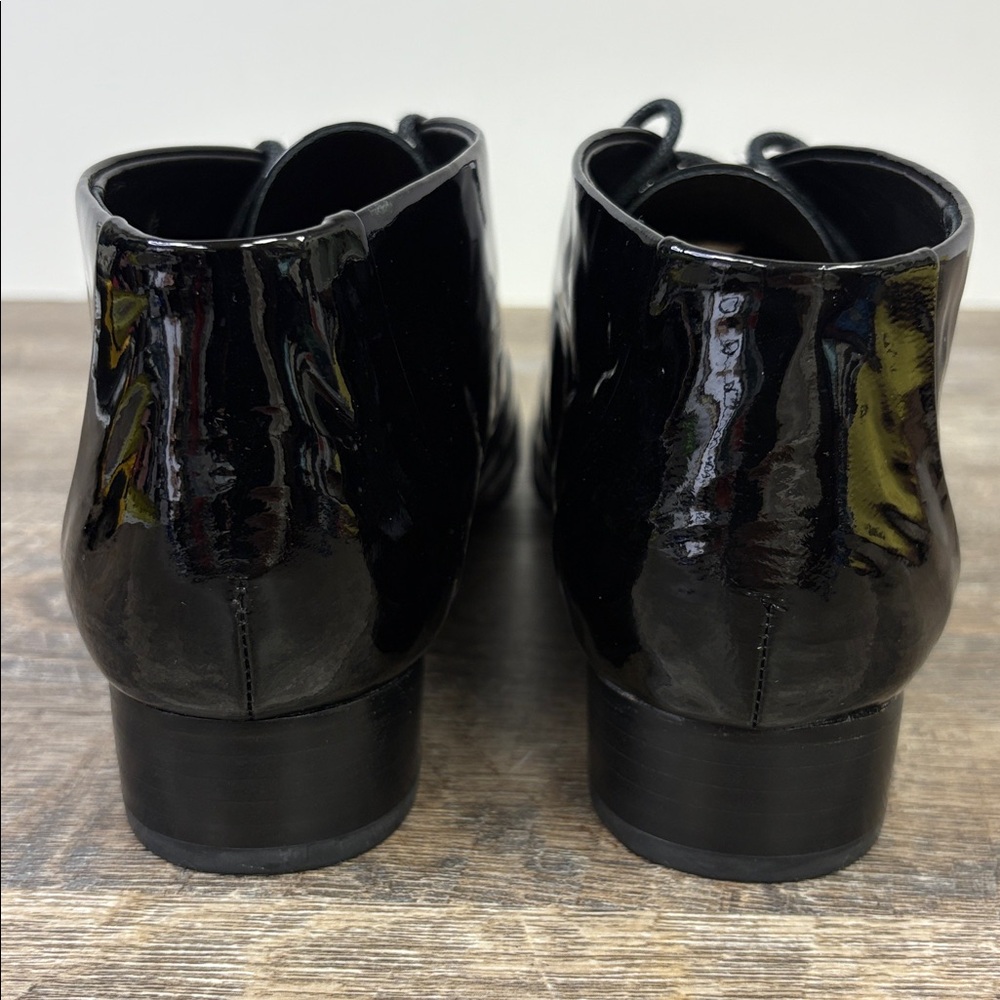 Rebecca Minkoff Black Patent Leather Oxford Shoes (Size 8M) - Picture 3 of 9